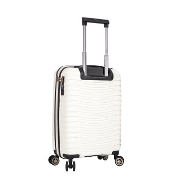 Troler cabina Snowball SW43803, polipropilena, cifru TSA, 4 roti duble, 55 cm, alb - Img 14