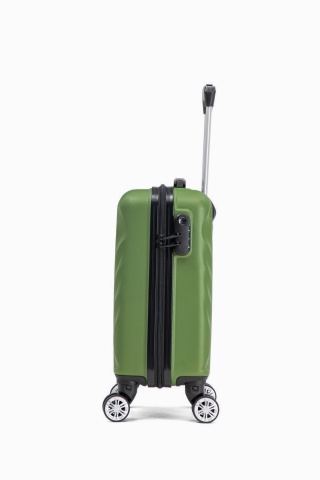 Troler Cabină XS Aventor, 40×30×20 cm, Roți Detașabile, ABS, 23 L, AV104, Verde - Img 17