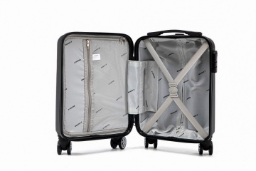 Troler Cabină XS Aventor, 40×30×20 cm, Roți detașabile, ABS, 23 L, AV104, Negru - Img 5