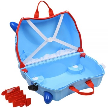Troler copii Trunki Dougie Catelul - 46 cm Albastru deschis - Img 2
