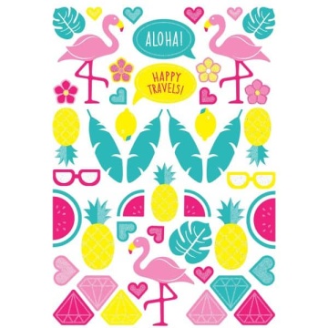 Troler copii TRUNKI FLOSSY the Flamingo - 46 cm - Img 8