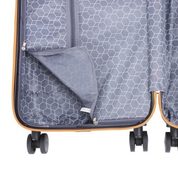 Troler de Cabină Madisson, 55x35x20 cm, ABS, Fermoar Antifurt, Cifru, 35 L, SW66802, Negru - Img 6