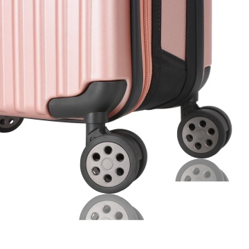 Troler de Cabină Pliabil Snowball , 55x35x20 cm, Policarbonat, Cifru TSA, SW61101, Rose - Img 16