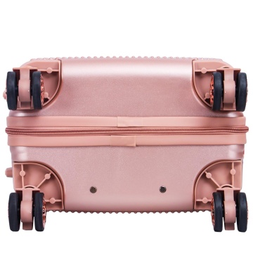 Troler de cabina Snowball SW44303, fermoar antifurt, 55 cm, policarbonat rezistent, 39L, cifru TSA, rose - Img 11