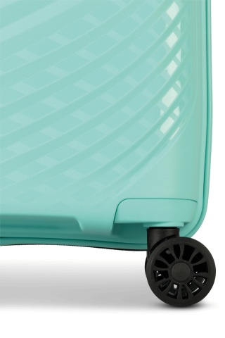 Troler de Cabină Worldpack MAUI, F10520, 55 cm, Polipropilenă, Cifru TSA, 4 Roți Duble 360°, Turcoaz - Img 6