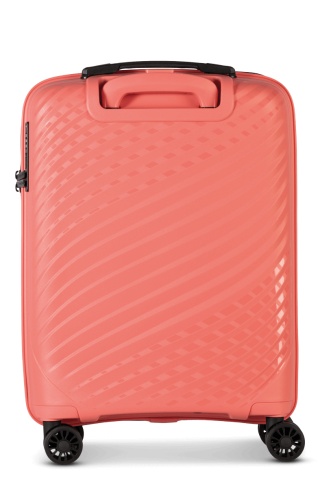 Troler de Cabină Worldpack MAUI, F10520, 55 cm, Polipropilenă, Cifru TSA, 4 Roți Duble 360°, Coral - Img 4