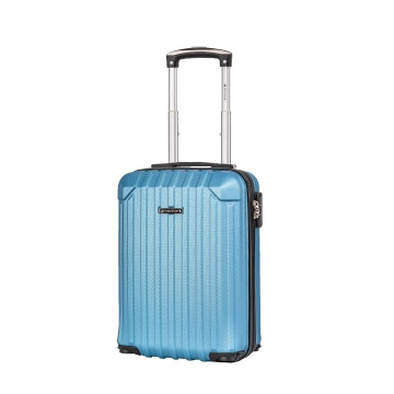 Troler de cabina XS Madisson SW44204, ABS, 4 roti detasabile, cifru, 52 cm, argintiu - Img 7