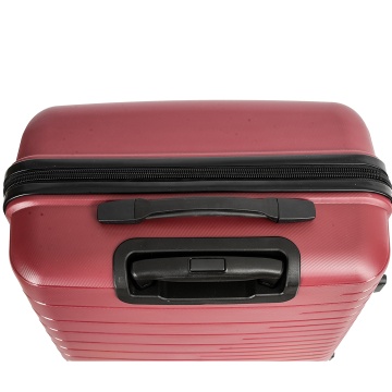 Troler Extra Large Madisson SW33703, Polipropilena, 4 Roti Duble, Cifru, 83 cm, Grena - Img 11