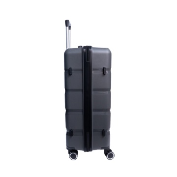 Troler mare Aventor AV102, bagaj de cala, 71.5x47.5x29 cm, polipropilena, cifru TSA, 4 roti duble 360°, antracit, RESIGILAT - Img 9