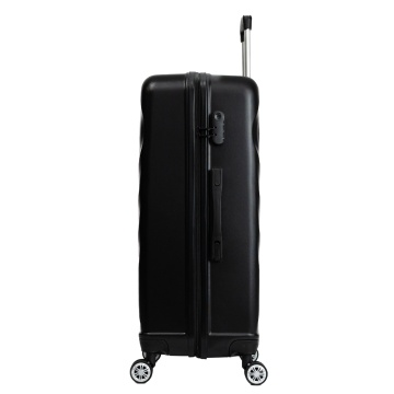 Troler mare Aventor AV104, 76x49x29 cm, bagaj de cala, 100%ABS, cifru, 4 roti duble 360°, negru - Img 10