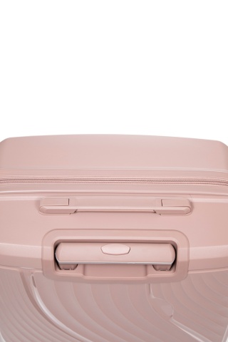 Troler mare Aventor AV106, 75x50x29.5 cm, polipropilena, bagaj de cala, cifru TSA, rose - Img 15