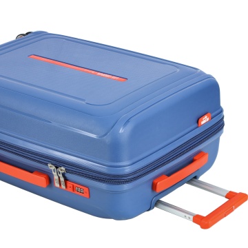 Troler mare extensbil Lee Cooper LC33403, 77x51x30 cm, bagaj de cala, 100%polipropilena, cifru, 4 roti 360°, alb - Img 10