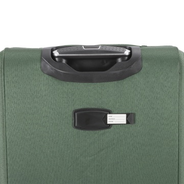 Troler Mare Extensibil 76x46x30 cm, Poliester, Cifru, Madisson,SW66204, Negru - Img 14