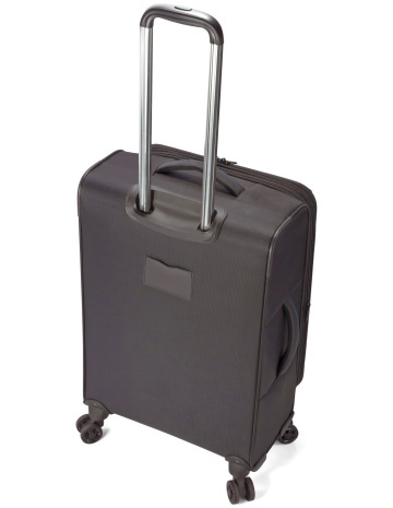 Troler mare extensibil Benzi BZ 5825, poliester, bagaj de cala, 78x48x31 cm, 4 roti duble la 360°, verde inchis - Img 3