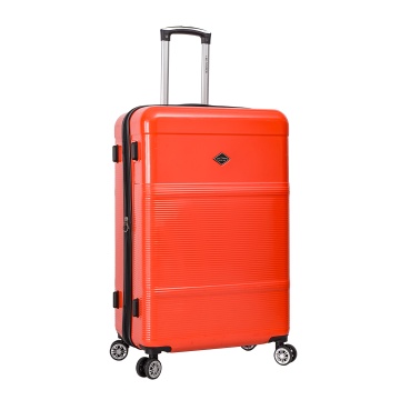 Troler mare extensibil Lee Cooper LC32203, policarbonat, 4 roti duble, cifru, 77 cm, rosu - Img 17