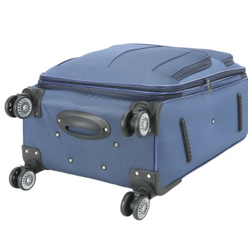Troler mare extensibil Madisson, 76x46x28/33 cm, poliester, bagaj de cală, 4 roți duble, cifru, SW55104, bleumarin - Img 13