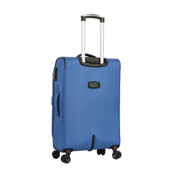 Troler mare extensibil Snowball SW45103, poliester, 4 roti duble, cifru TSA, 77 cm, bleumarin - Img 6