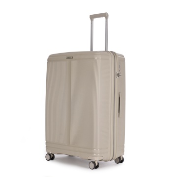 Troler Mare extensibil Stratic L Straw T, 76x51.5x30.5 cm, Bej - Img 8