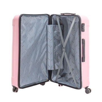 Troler mare Lamonza Capri 78x50x28 cm, 4.4 kg, roz - Img 2