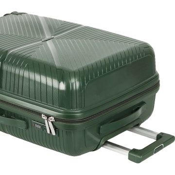Troler mare Madisson SW42103, polipropilena, cifru, 4 roti duble, 77 cm, verde inchis - Img 11