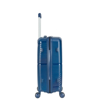 Troler mare Madisson SW42103, polipropilena, cifru, 4 roti duble, 77 cm, bleumarin - Img 15