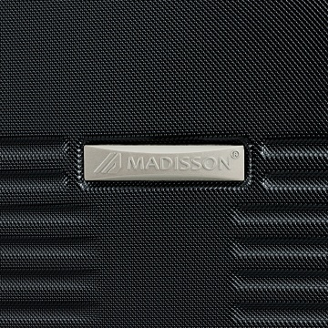 Troler mare Madisson SW56205, 77x49x30 cm, bagaj de cala, ABS, 4 roti 360°, negru - Img 10