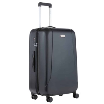 Troler Mare, Policarbonat/ABS, 4 Roti Duble, cifru TSA, CarryOn Skyhopper, 78.5 cm, Negru - Img 4