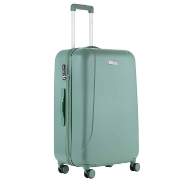 Troler Mare, Policarbonat/ABS, 4 Roti Duble, cifru TSA, CarryOn Skyhopper, 78.5 cm, Verde - Img 4