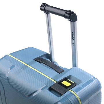 Troler Mare Polipropilena inchidere cu clapeta CarryOn STEWARD 75 cm Albastru - Img 6