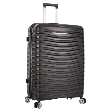 Troler mare Snowball SW43803, polipropilena, cifru TSA, 4 roti duble, 77 cm, negru - Img 13