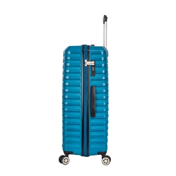 Troler mare Snowball SW43803, polipropilena, cifru TSA, 4 roti duble, 77 cm, albastru - Img 13