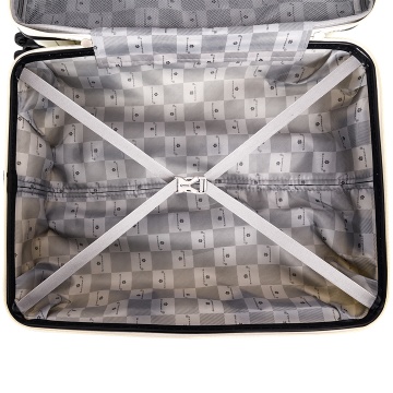 Troler mare Snowball SW43803, polipropilena, cifru TSA, 4 roti duble, 77 cm, alb - Img 6