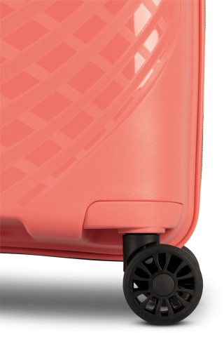 Troler Mare Worldpack MAUI, F10520, 75 cm, Polipropilenă, Cifru TSA, 4 Roți Duble 360°, Coral - Img 8