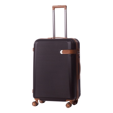 Troler Mediu ABS 4 Roti Duble ELLA ICON STYLE 1158-70 cm Maro