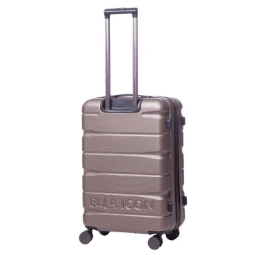 Troler Mediu ABS 4 Roti Ella Icon Brick 1193-66 cm Maro - Img 6