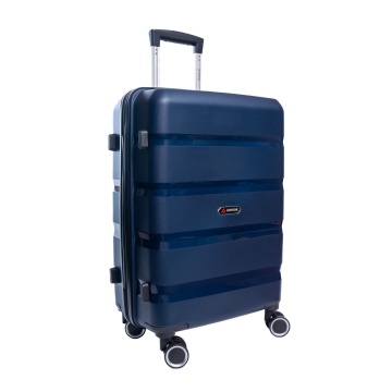 Troler mediu Aventor AV102, bagaj de cala, 62.5x40.5x25 cm, polipropilena, cifru TSA, 4 roti duble 360°, bleumarin - Img 11