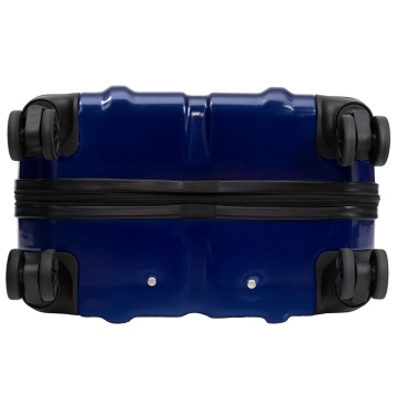 Troler mediu Aventor AV103, policarbonat, 67x43x25 cm, bagaj de cala, folie de protectie, cifru TSA, bleumarin, RESIGILAT - Img 15