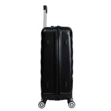 Troler mediu Aventor AV104, 67x43x25 cm, bagaj de cala, 100%ABS, cifru, 4 roti duble 360°, negru - Img 8