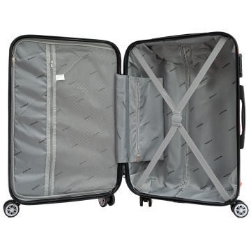 Troler mediu Aventor AV104, 67x43x25 cm, bagaj de cală, compartiment interior, cu separator textil și buzunar cu fermoar, rosu