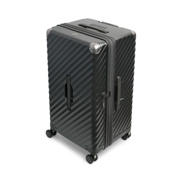 Troler mediu extensibil Carryon Trunk, policarbonat, 67x39x32 cm, bagaj de cala, cifru TSA, 4 roti cu suspensii, negru - Img 6
