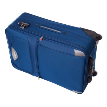 Troler mediu Lamonza Atlanta 64x41x24 cm, 3.30 kg, extensibil 30%, albastru - Img 5