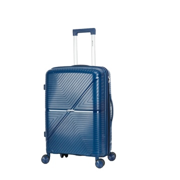 Troler mediu Madisson SW42103, polipropilena, cifru, 4 roti duble, 67, bleumarin