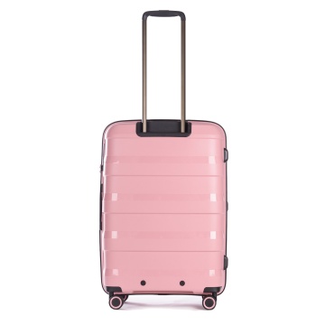 Troler Mediu Stratic M Straw - 66 cm Roz - Img 7
