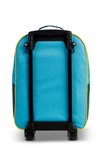 Troler pentru copii Fabrizio Peppa Pig F20680, poliester, 42 cm, turcoaz - Img 4