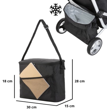 Carucior Cumparaturi 3 Roti Cruiser 604349 Negru - Img 2