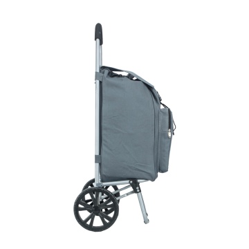 Carucior cumparaturi Madisson SW42028, 55L, 2 roti, buzunar termoizolant, gri - Img 17