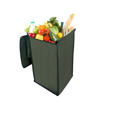 Carucior cumparaturi pliabil Madisson SW42035, 65L, 4 roti, buzunar termoizolant, antracit - Img 11
