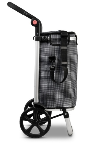 Carucior Cumparaturi Termoizolant Punta Talent F10359 Negru/Alb - Img 6