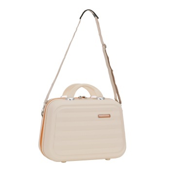 Geantă Cosmetice 33x25x16 cm, ABS, 14 L, Madisson SW66802, Alb/Milky - Img 7