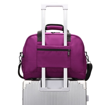 Geantă de Voiaj Aventor 40x30x20 cm Wizz Air/Ryanair, 24 L, Poliester, AV301, Mov - Img 2